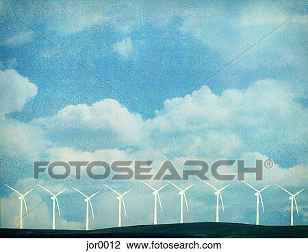 wind turbine View Large Illustration Drawing - wind turbine. Fotosearch