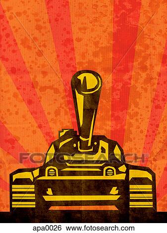 A battle tank View Large Illustration Stock Illustration - A battle tank. Fotosearch