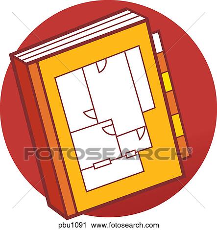 A book with index tabs View Large Illustration Clip Art - A book with index tabs. Fotosearch