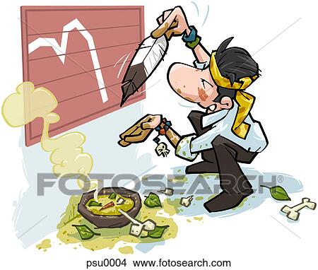 A businessman performing a magic spell to fix the downward trend of his business View Large Illustration Stock Illustration - A businessman performing a magic spell to fix the downward trend of his business. Fotosearch