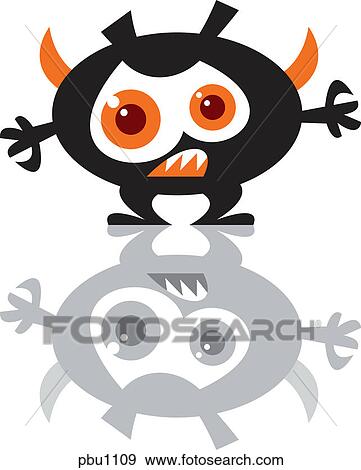 A monster View Large Illustration Stock Illustration - A monster. Fotosearch