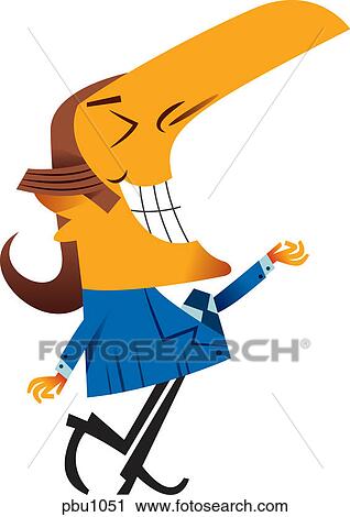 A proud smiling businessman View Large Illustration Clip Art - A proud smiling businessman. Fotosearch