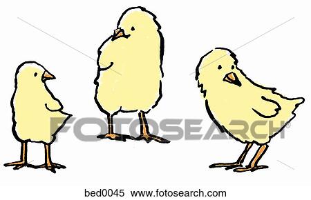 Chicks View Large Illustration Stock Illustration - Chicks. Fotosearch
