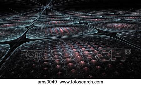 Stock Illustration - Digital abstract image. Fotosearch
