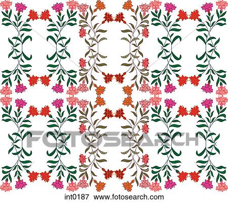 Stock Illustration - Flowers. Fotosearch