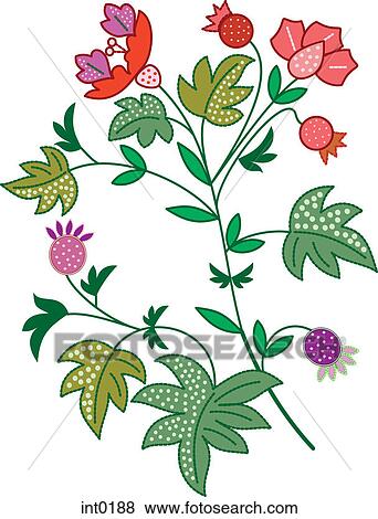 Stock Illustration - Flowers. Fotosearch