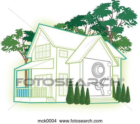Investing in your home View Large Illustration Stock Illustration - Investing in your home. Fotosearch