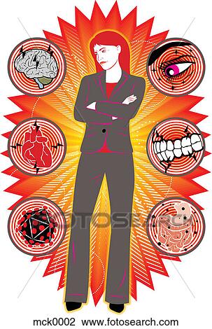 The negative effects of anger View Large Illustration Drawing - The negative effects of anger. Fotosearch