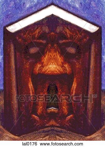 A book with a face on it View Large Illustration Stock Illustration - A book with a face on it. Fotosearch