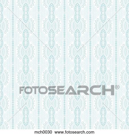 Clipart - Blue seamless pattern. Fotosearch
