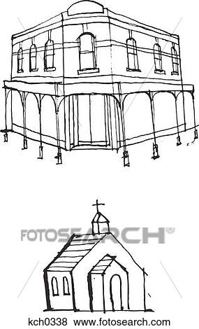 Buildings against white background View Large Illustration Stock Illustration - Buildings against white background. Fotosearch