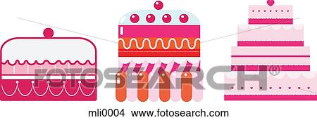 Cakes View Large Illustration Stock Illustration - Cakes. Fotosearch