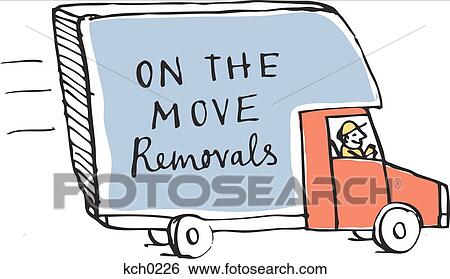 Moving truck against white background View Large Illustration Stock Illustration - Moving truck against white background. Fotosearch