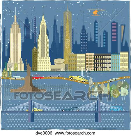 Stock Illustration - New York. Fotosearch