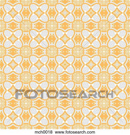 Orange and grey seamless pattern View Large Illustration Stock Illustration - Orange and grey seamless pattern. Fotosearch