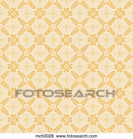 Orange seamless pattern View Large Illustration Stock Illustration - Orange seamless pattern. Fotosearch