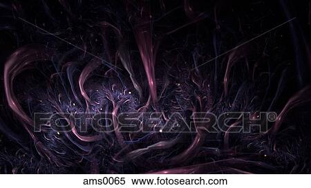 Stock Illustration - Purple digital background. Fotosearch