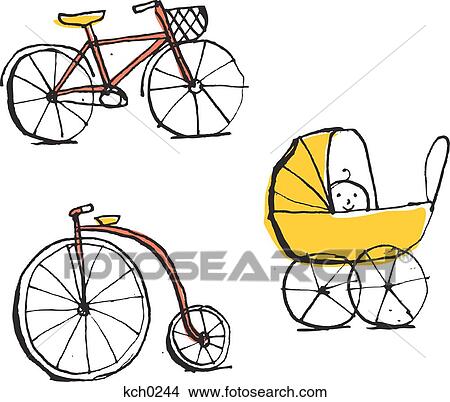 a baby carriage