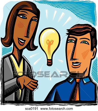 great business ideas View Large Illustration Clip Art - great business ideas. Fotosearch