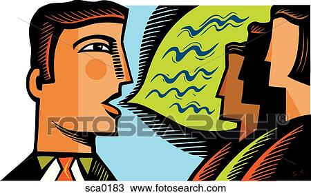 Drawing - lecture. Fotosearch