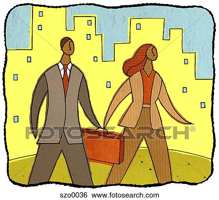 Stock Illustration - partnership. Fotosearch