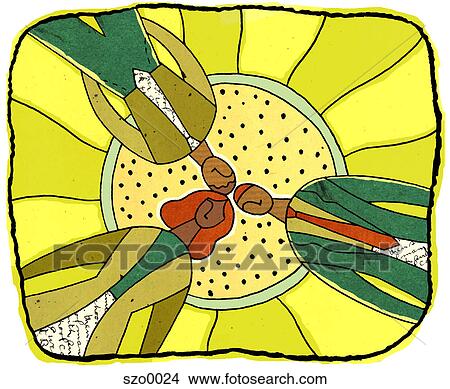 people putting their heads together View Large Illustration Stock Illustration - people putting their heads together. Fotosearch