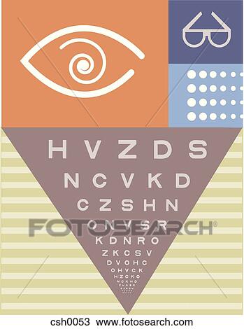 Eye Exam View Large Illustration Drawing - Eye Exam. Fotosearch