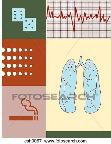 Lungs View Large Illustration Stock Illustration - Lungs. Fotosearch