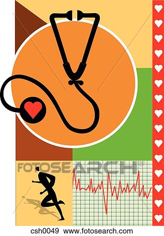 Stock Illustration - Stethoscope. Fotosearch