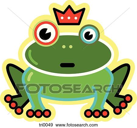 frog prince View Large Illustration Stock Illustration - frog prince. Fotosearch
