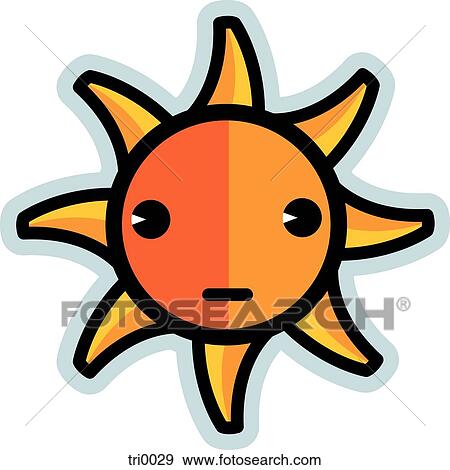 sunshine View Large Illustration Stock Illustration - sunshine. Fotosearch