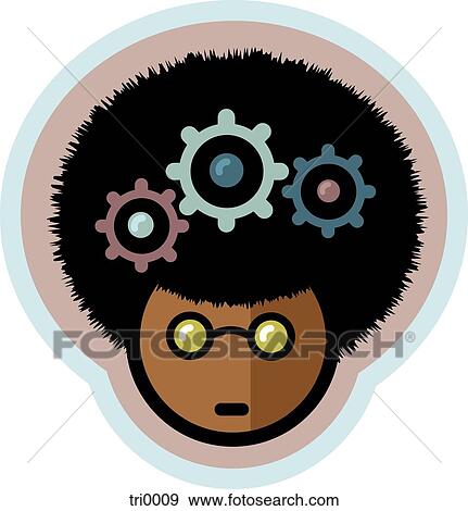 Stock Illustration - working mind. Fotosearch