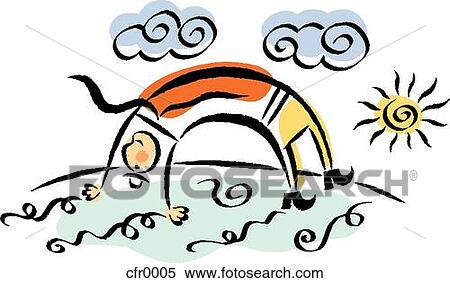 Stock Illustration - bend over backwards. Fotosearch