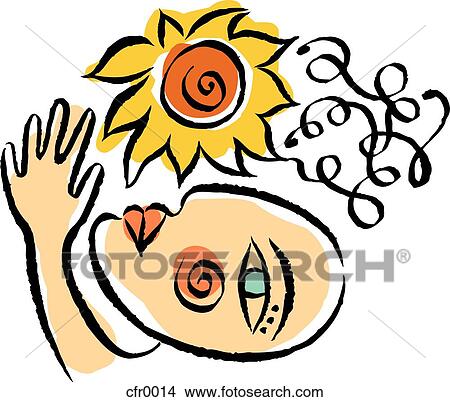 reach for the sun View Large Illustration Stock Illustration - reach for the sun. Fotosearch