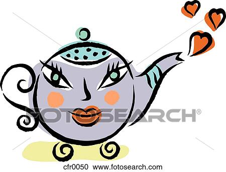 teapot View Large Illustration Clipart - teapot. Fotosearch