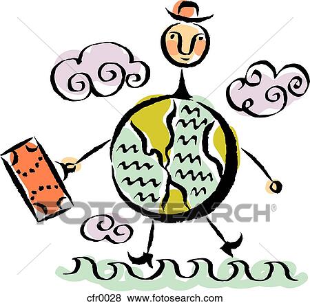worldly man View Large Illustration Stock Illustration - worldly man. Fotosearch