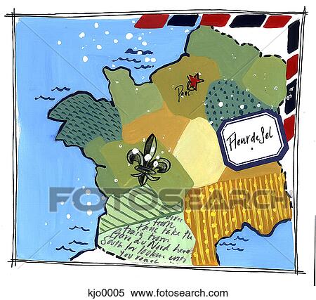 fleur de sel View Large Illustration Stock Illustration - fleur de sel. Fotosearch