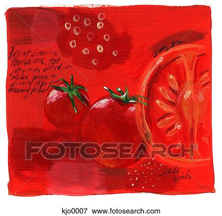 Stock Illustration - tomatoes. Fotosearch