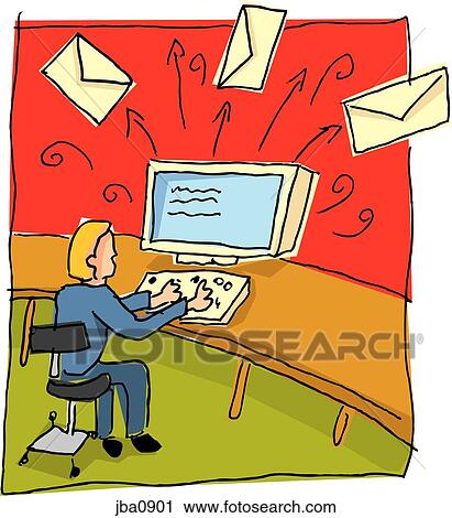 connected, internet, technology, people View Large Illustration Clip Art - connected, internet, technology, people. Fotosearch