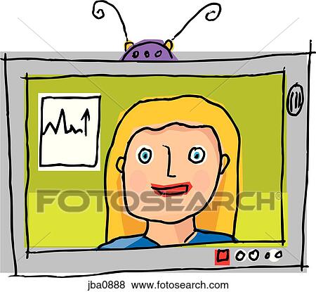 connected, internet, technology, people View Large Illustration Stock Illustration - connected, internet, technology, people. Fotosearch