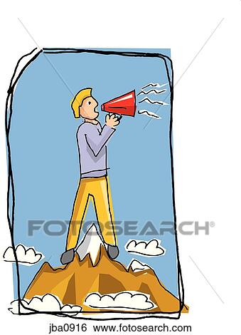 Stock Illustration - connected, internet, technology, people. Fotosearch