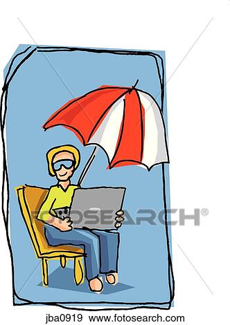 connected, internet, technology, people View Large Illustration Stock Illustration - connected, internet, technology, people. Fotosearch