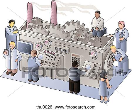 Stock Illustration - factory. Fotosearch
