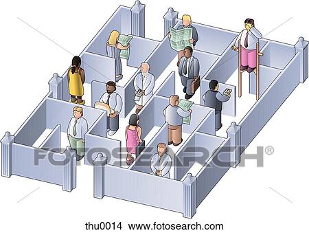 man walking on stilts through a maze View Large Illustration Stock Illustration - man walking on stilts through a maze. Fotosearch