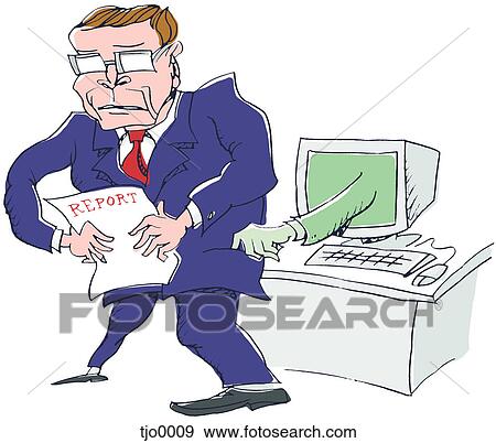 thieving computer View Large Illustration Stock Illustration - thieving computer. Fotosearch