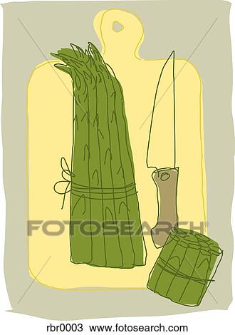asparagus View Large Illustration Drawing - asparagus. Fotosearch