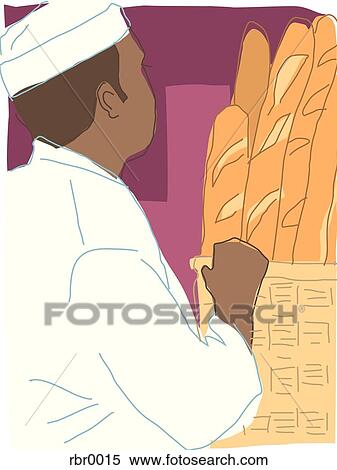 baguettes View Large Illustration Stock Illustration - baguettes. Fotosearch