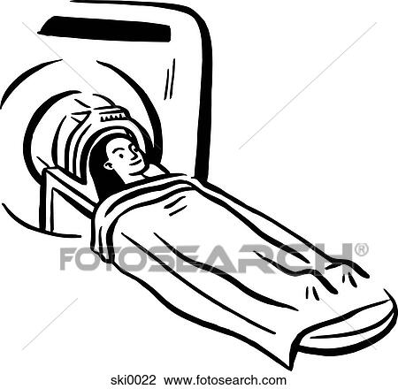 ct scan b&w View Large Illustration Drawing - ct scan b&w. Fotosearch