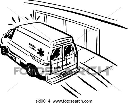 emergency b&w View Large Illustration Stock Illustration - emergency b&w. Fotosearch