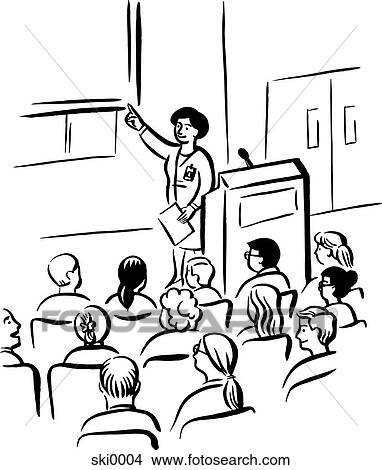 Stock Illustration - lecture b&w. Fotosearch